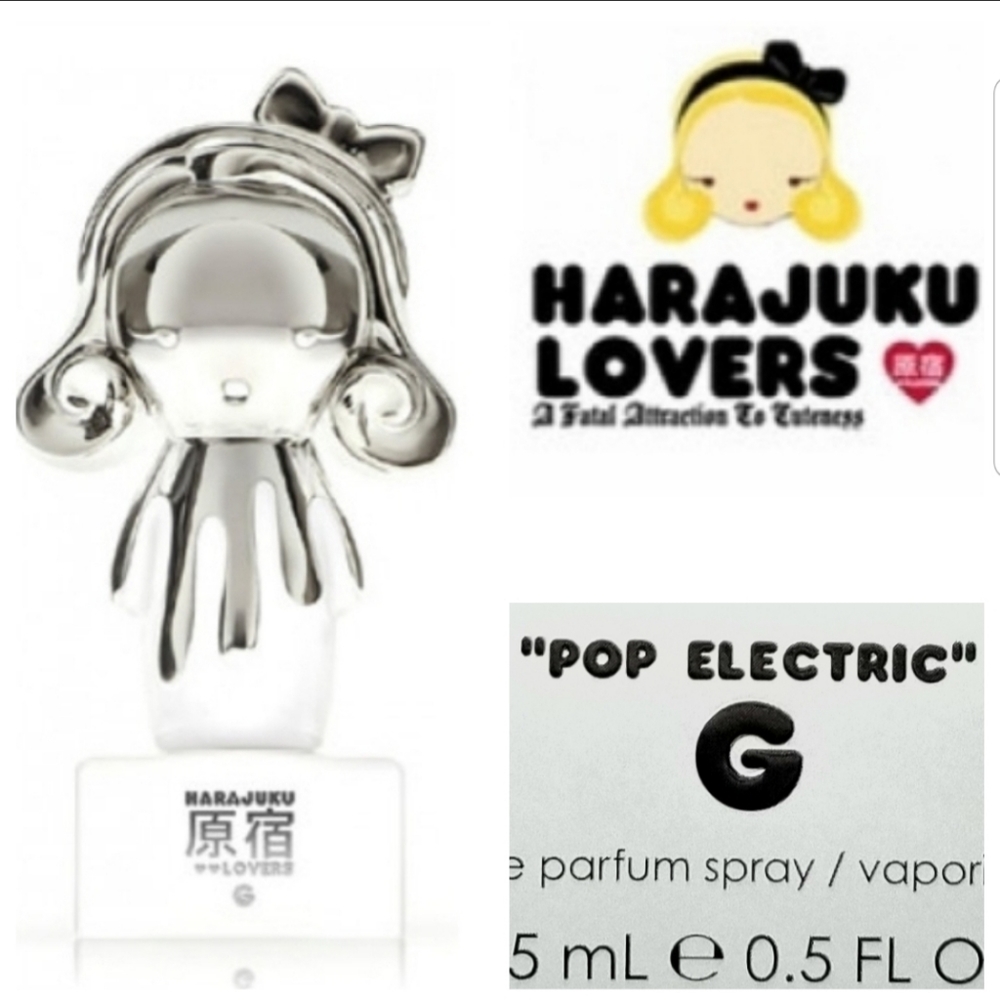 Harajuku Lovers Fragrance "Pop Electric" G 1.5 mL 0.5 oz NEW